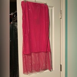 NWT Sincerely Jules Pink Sparkly Skirt